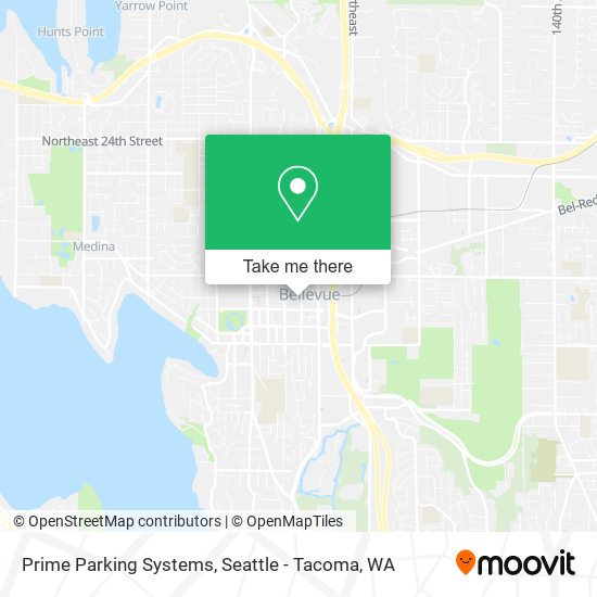 Prime Parking Systems map