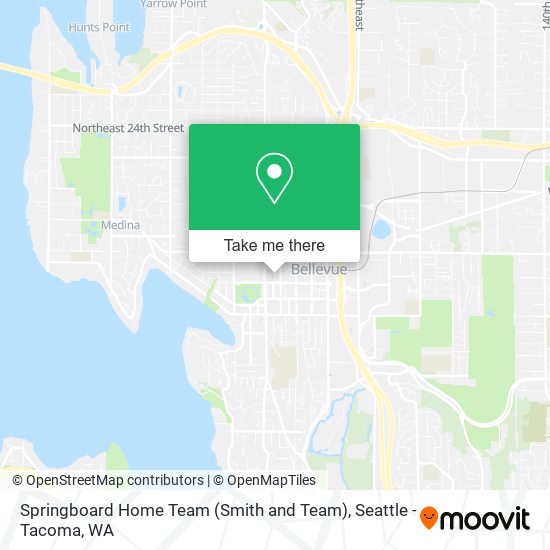 Mapa de Springboard Home Team (Smith and Team)