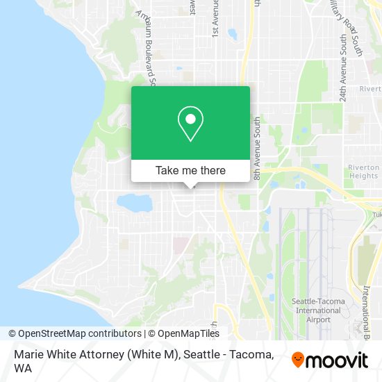 Marie White Attorney (White M) map