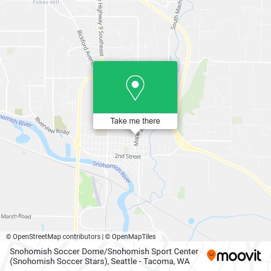 Mapa de Snohomish Soccer Dome / Snohomish Sport Center (Snohomish Soccer Stars)