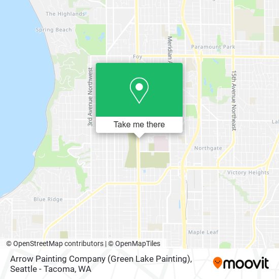 Arrow Painting Company (Green Lake Painting) map