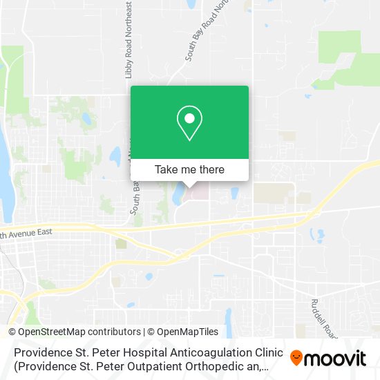 Providence St. Peter Hospital Anticoagulation Clinic map