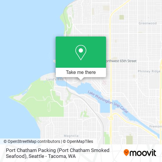 Port Chatham Packing (Port Chatham Smoked Seafood) map