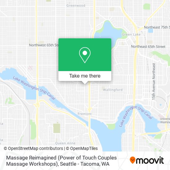 Mapa de Massage Reimagined (Power of Touch Couples Massage Workshops)