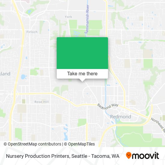 Mapa de Nursery Production Printers