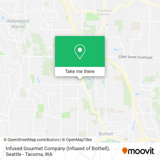 Mapa de Infused Gourmet Company (Infused of Bothell)