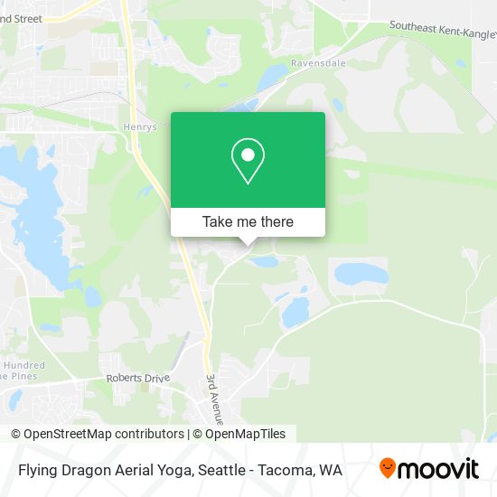 Flying Dragon Aerial Yoga map
