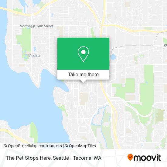 The Pet Stops Here map