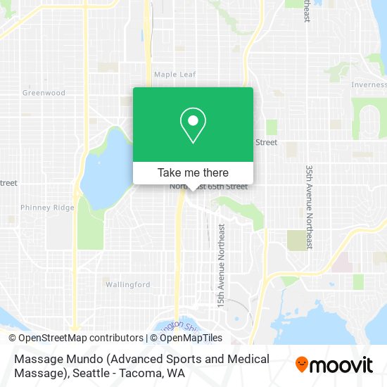 Massage Mundo (Advanced Sports and Medical Massage) map