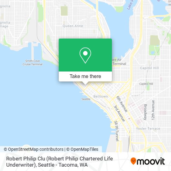 Robert Philip Clu (Robert Philip Chartered Life Underwriter) map