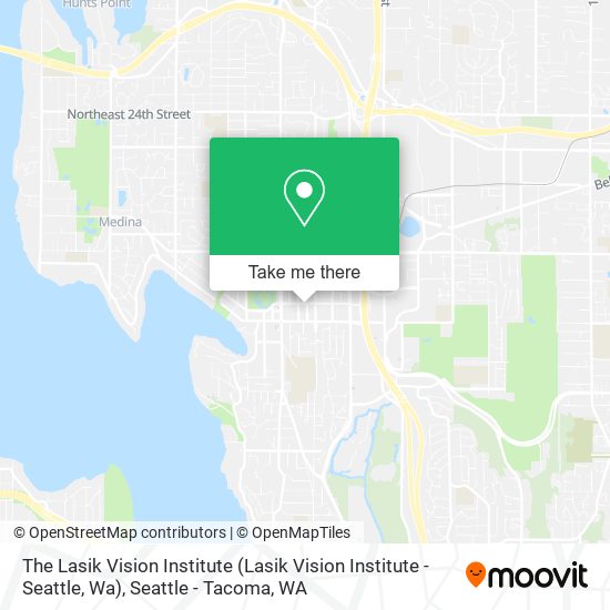 Mapa de The Lasik Vision Institute (Lasik Vision Institute - Seattle, Wa)