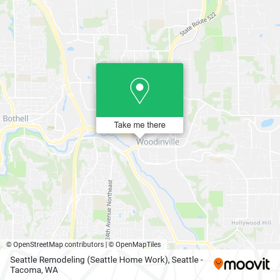 Mapa de Seattle Remodeling (Seattle Home Work)