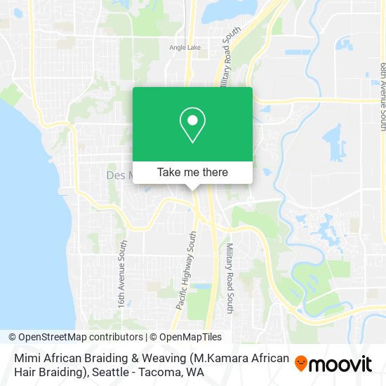 Mimi African Braiding & Weaving (M.Kamara African Hair Braiding) map