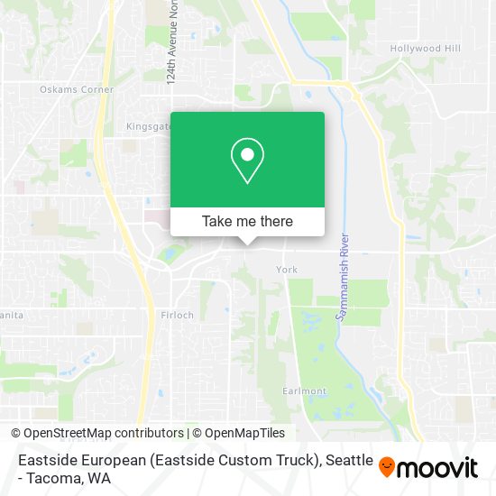Eastside European (Eastside Custom Truck) map