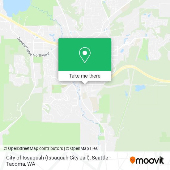 City of Issaquah (Issaquah City Jail) map