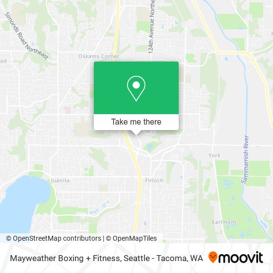 Mayweather Boxing + Fitness map