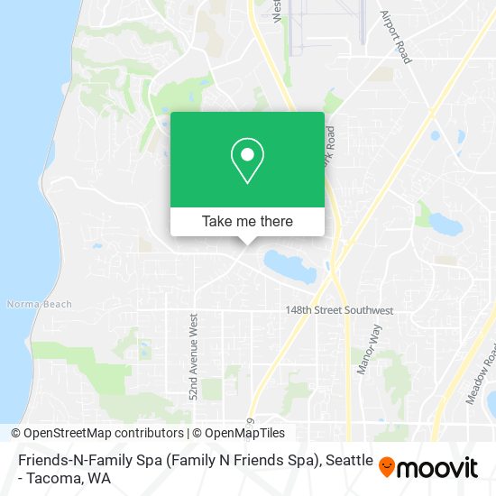 Mapa de Friends-N-Family Spa