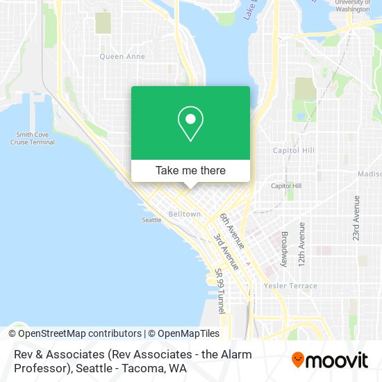 Rev & Associates (Rev Associates - the Alarm Professor) map