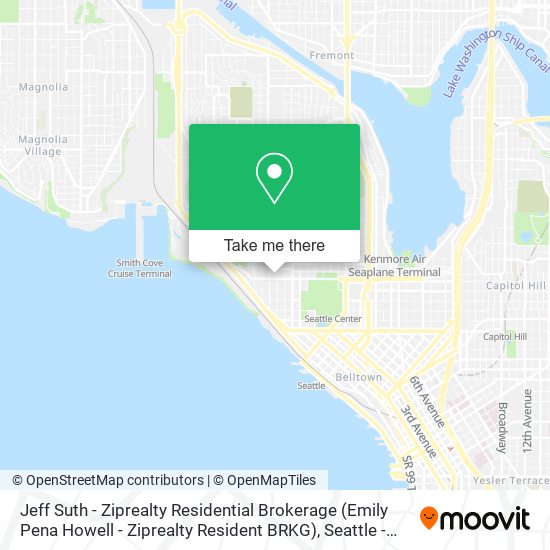 Mapa de Jeff Suth - Ziprealty Residential Brokerage (Emily Pena Howell - Ziprealty Resident BRKG)