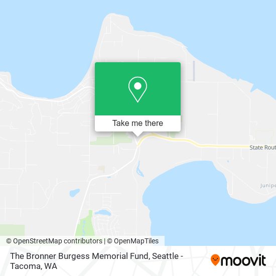 Mapa de The Bronner Burgess Memorial Fund