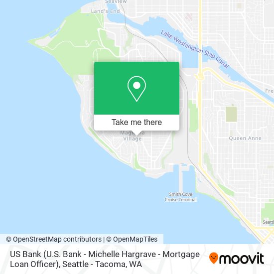 Mapa de US Bank (U.S. Bank - Michelle Hargrave - Mortgage Loan Officer)