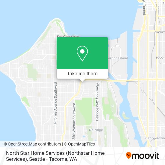 Mapa de North Star Home Services (Northstar Home Services)