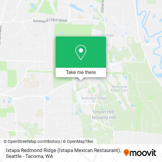 Mapa de Ixtapa Redmond Ridge (Ixtapa Mexican Restaurant)