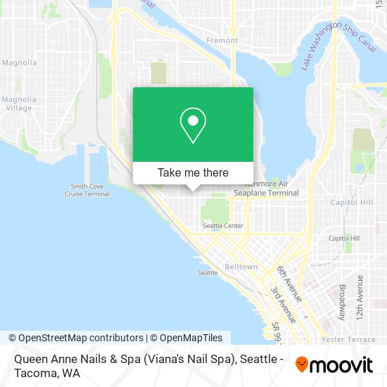 Queen Anne Nails & Spa (Viana's Nail Spa) map