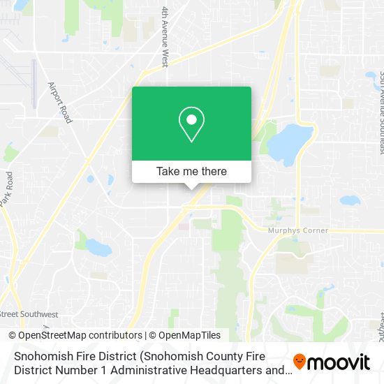 Snohomish Fire District map