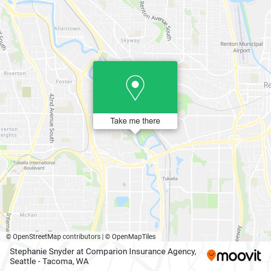 Mapa de Stephanie Snyder at Comparion Insurance Agency