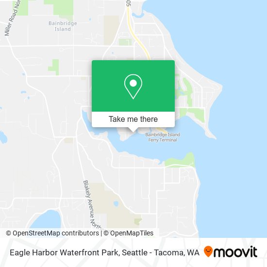 Eagle Harbor Waterfront Park map