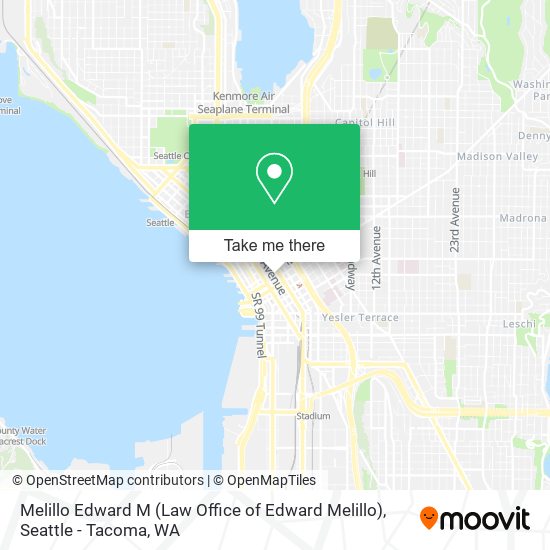 Mapa de Melillo Edward M (Law Office of Edward Melillo)