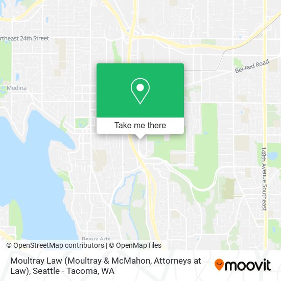 Mapa de Moultray Law (Moultray & McMahon, Attorneys at Law)