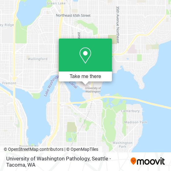 Mapa de University of Washington Pathology