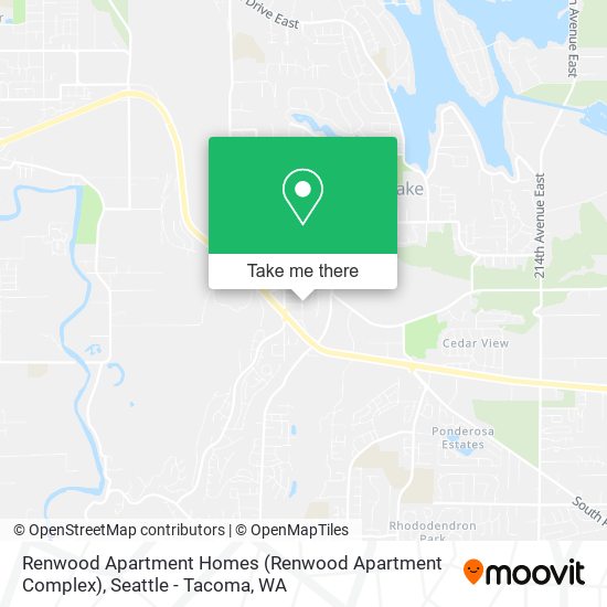 Renwood Apartment Homes (Renwood Apartment Complex) map