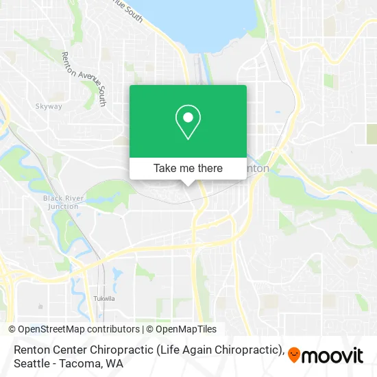 Renton Center Chiropractic (Life Again Chiropractic) map