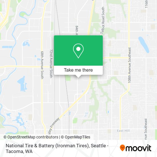National Tire & Battery (Ironman Tires) map