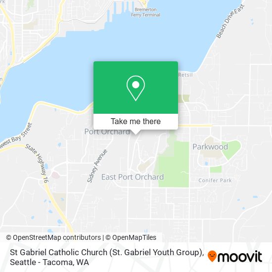 Mapa de St Gabriel Catholic Church (St. Gabriel Youth Group)