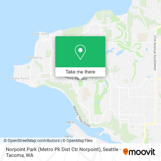 Mapa de Norpoint Park (Metro Pk Dist Ctr Norpoint)