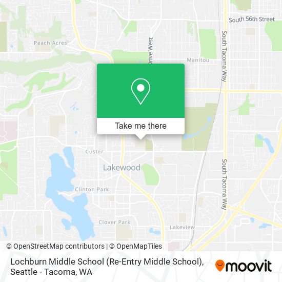 Lochburn Middle School (Re-Entry Middle School) map