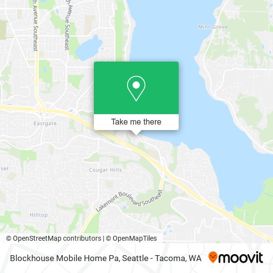 Mapa de Blockhouse Mobile Home Pa