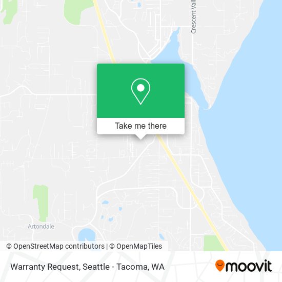 Warranty Request map
