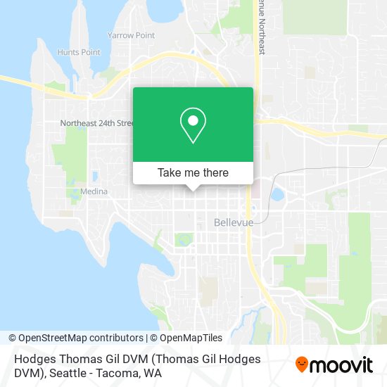 Hodges Thomas Gil DVM map