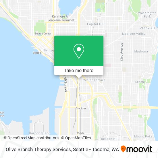 Olive Branch Therapy Services map