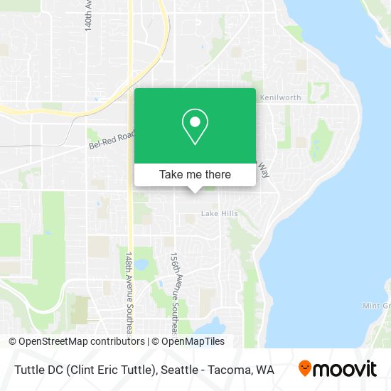 Tuttle DC (Clint Eric Tuttle) map