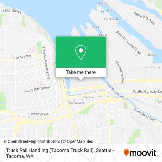 Mapa de Truck Rail Handling (Tacoma Truck Rail)