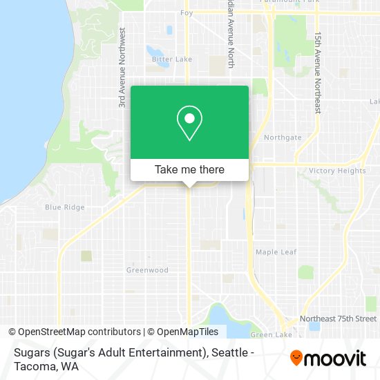 Sugars (Sugar's Adult Entertainment) map
