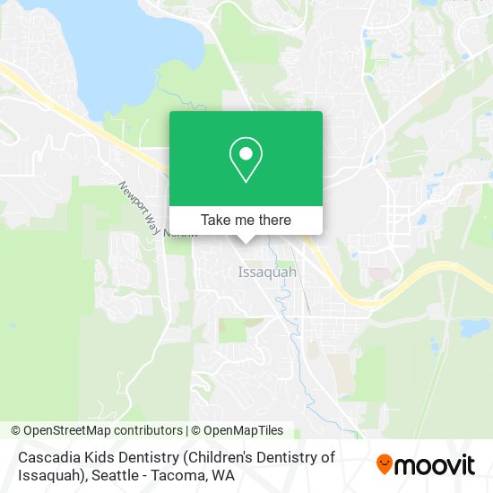 Cascadia Kids Dentistry (Children's Dentistry of Issaquah) map