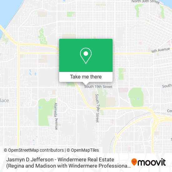 Jasmyn D Jefferson - Windermere Real Estate map