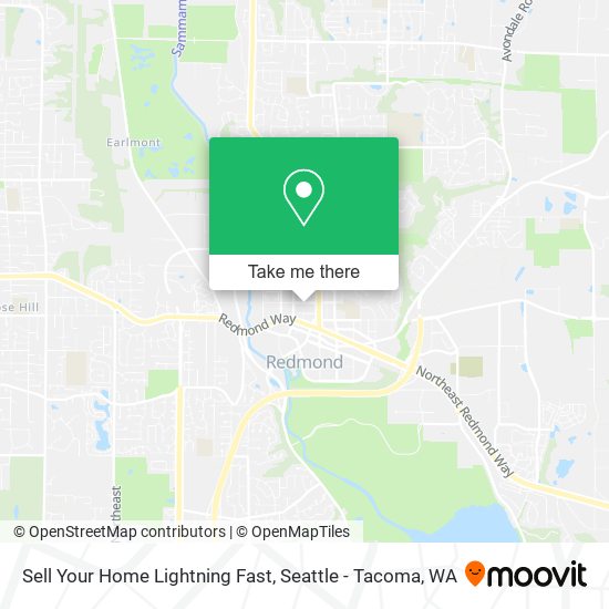 Sell Your Home Lightning Fast map